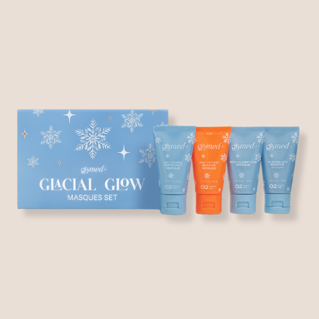 Glymed Glacial Glow Masks Set
