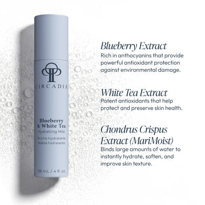 Circadia Blueberry & White Tea Hydrating Mist
